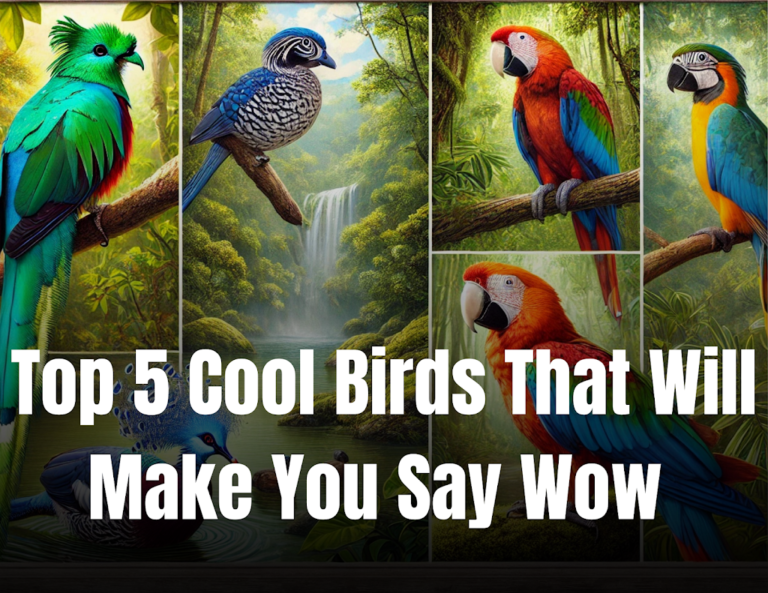 Top 05 Birds That Will Make You Say “Wow”