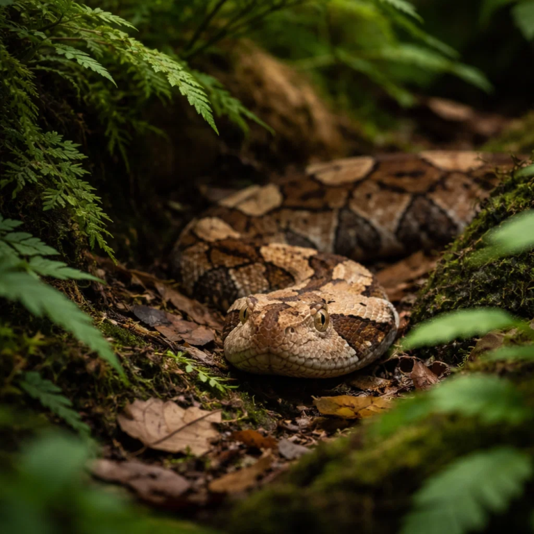 Gaboon Viper, Bitis gabonica, Gaboon Viper fangs, Gaboon Viper venom, PetNarianPets