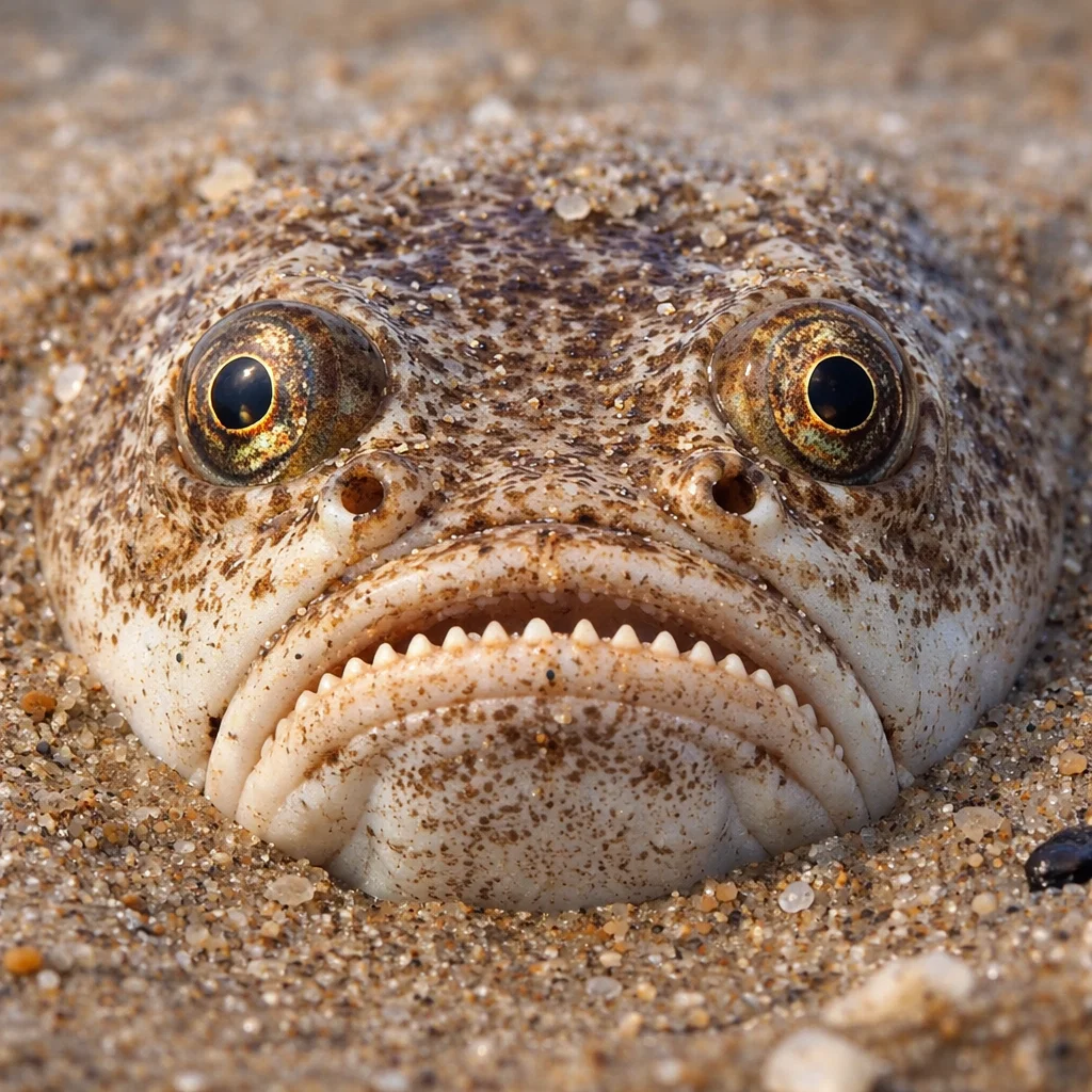 Star Gazer Fish, Uranoscopidae, Ambush Predator, Electric Fish, Venomous, Benthic, Camouflage, PetNarianPets