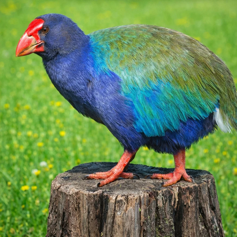Takahe bird, New Zealand flightless birds, Takahe vs Pūkeko, South Island Takahe, petnarianpets
