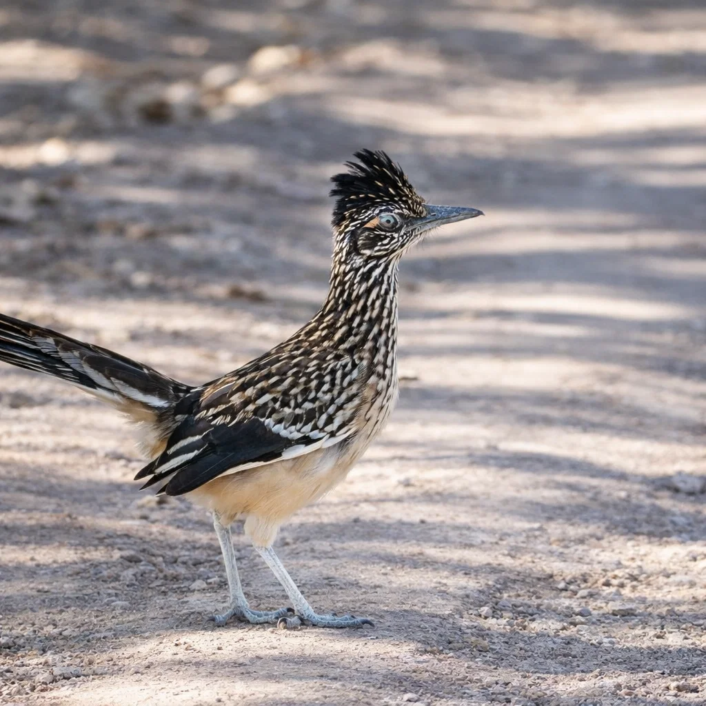 Roadrunner, reater Roadrunner, Greater Roadrunner facts, Geococcyx californianus, Desert birds of North America, Roadrunner bird speed, Roadrunner habitat